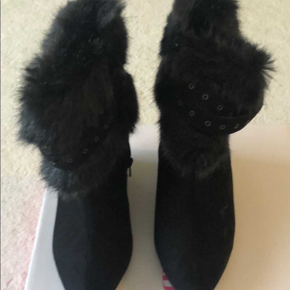 Just Fab boots wedge boots